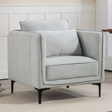 Claudia Velvet Armchair