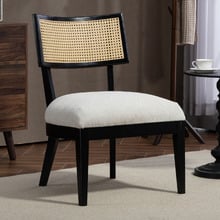 Hudson Rubberwood Accent Chair