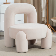 Samir Velvet Accent Chair