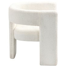 Pomaire 3 Legged Boucle Occasional Chair