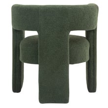 Pomaire 3 Legged Boucle Occasional Chair