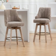 67.5cm Lowen Swivel Bar Stools (Set of 2)