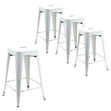 66cm Einna Tolix Inspired Counter Stools (Set of 4)