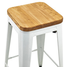 77cm Azalea Tolix Inspired Counter Stools (Set of 4)