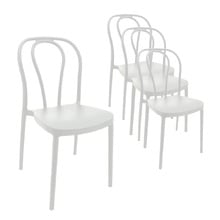 Akira Outdoor Dining Chairs (Set of 4)