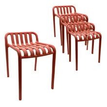 47cm Gracia Outdoor Stools (Set of 4)