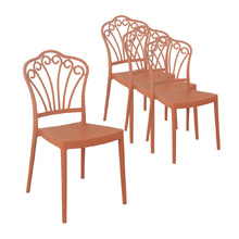 Povel Outdoor Dining Chairs (Set of 4)