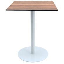Gloss White Hudgens Square Outdoor Dining Table