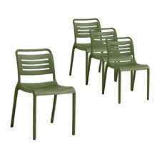 Megan Outdoor Dining Chairs (Set of 4)
