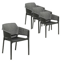 Amina Outdoor Dining Chairs (Set of 4)