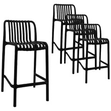 65cm Charles Outdoor Bar Stools (Set of 4)