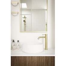 Rex Arched Stainless Steel Wall Mirror