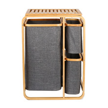 Ringle 3 Section Laundry Hamper