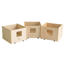 Jooyes Kids' Portable Storage Bins (Set of 3)