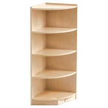 Jooyes Kids' 4 Tier Corner Shelf