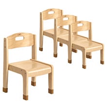 26cm Lucas Stackable Toddler Chairs (Set of 4)