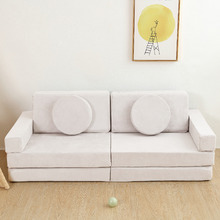 10 Piece All 4 Kids Wyatt Modular Play Sofa Set
