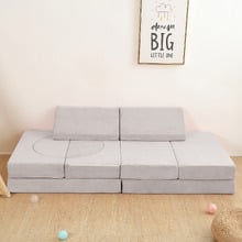 10 Piece All 4 Kids Brooks Modular Play Sofa Set