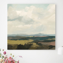 West Country Stretched Canvas Wall Art