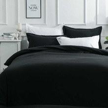 Black Samia Quilt Cover Set