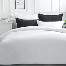 White Samia Quilt Cover Set