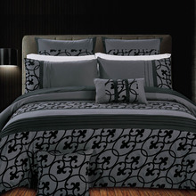 Grey Dursley Quilt Cover Set