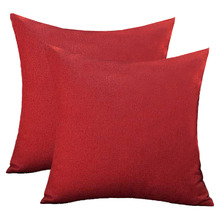 Solid Outdoor Cushion Covers (Set of 2)