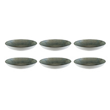 Ash Lenta 23cm Porcelain Coupe Bowls (Set of 6)