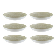 Bloom Thar 23cm Porcelain Coupe Bowls (Set of 6)