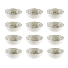 Lapya 13.8cm Porcelain Deep Bowls (Set of 12)