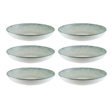 Maze 23cm Porcelain Coupe Bowls (Set of 6)