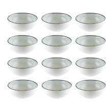 Maze 13.8cm Porcelain Deep Bowls (Set of 12)