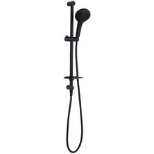 Matte Black Rome Hand-Held Shower with Rail