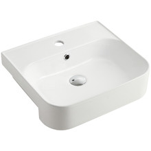 Dublin Semi-Recessed Bathroom Basin