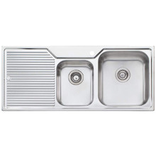 Nu-Petite Right Hand 1.75 Topmount Kitchen Sink with Drainboard
