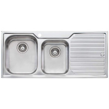 Diaz 1080mm 1 & &frac34; Stainless Steel Kitchen Sink with Right Drainer