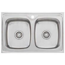 Endeavour Double Stainless Steel Kitchen Sink