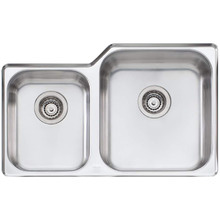 Nu-Petite 790mm 1 & ¾ Stainless Steel Right Hand Kitchen Sink