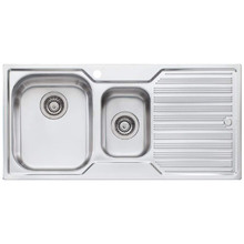 Diaz Left Hand 1.5 Kitchen Sink with Drainboard