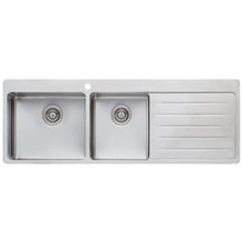 Sonetto 1410mm 1 & &frac34; Stainless Steel Kitchen Sink with Right Drainer