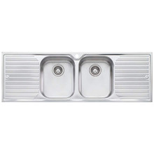 Diaz Double Kitchen Sink with Double Drainboard
