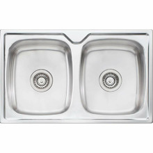 Endeavour 770mm Double Stainless Steel Kitchen Sink