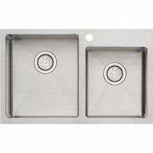 Apollo 750mm 1 & &frac34; Stainless Steel Left Hand Kitchen Sink