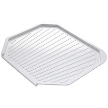 White Oliveri Kitchen Benchtop Drainer Tray