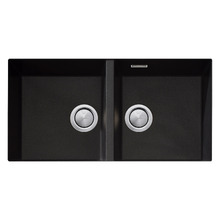 Santorini 860mm Undermount Double Kitchen Sink