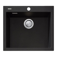 Santorini 560mm Top Mount Single Granite Kitchen Sink