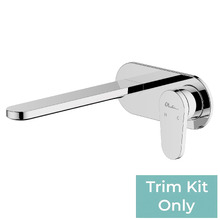London 205mm Chrome Bath/Basin Wall Mixer Set Trim Kit Only