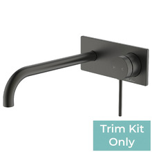 Venice 220mm Bath/Basin Curved Wall Mixer Set Trim Kit Only
