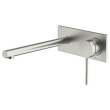 Venice 200mm Bath/Basin Straight Wall Mixer Set