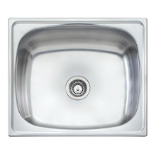 630mm Single Stainless Steel Laundry Sink